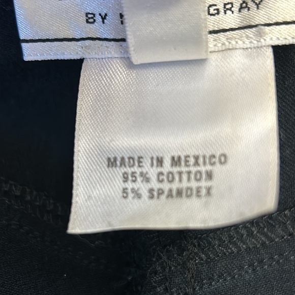 St. John Sport by Marie Gray Luxurious Stretch Black Pants with Gold Acc… - Picture 8 of 12